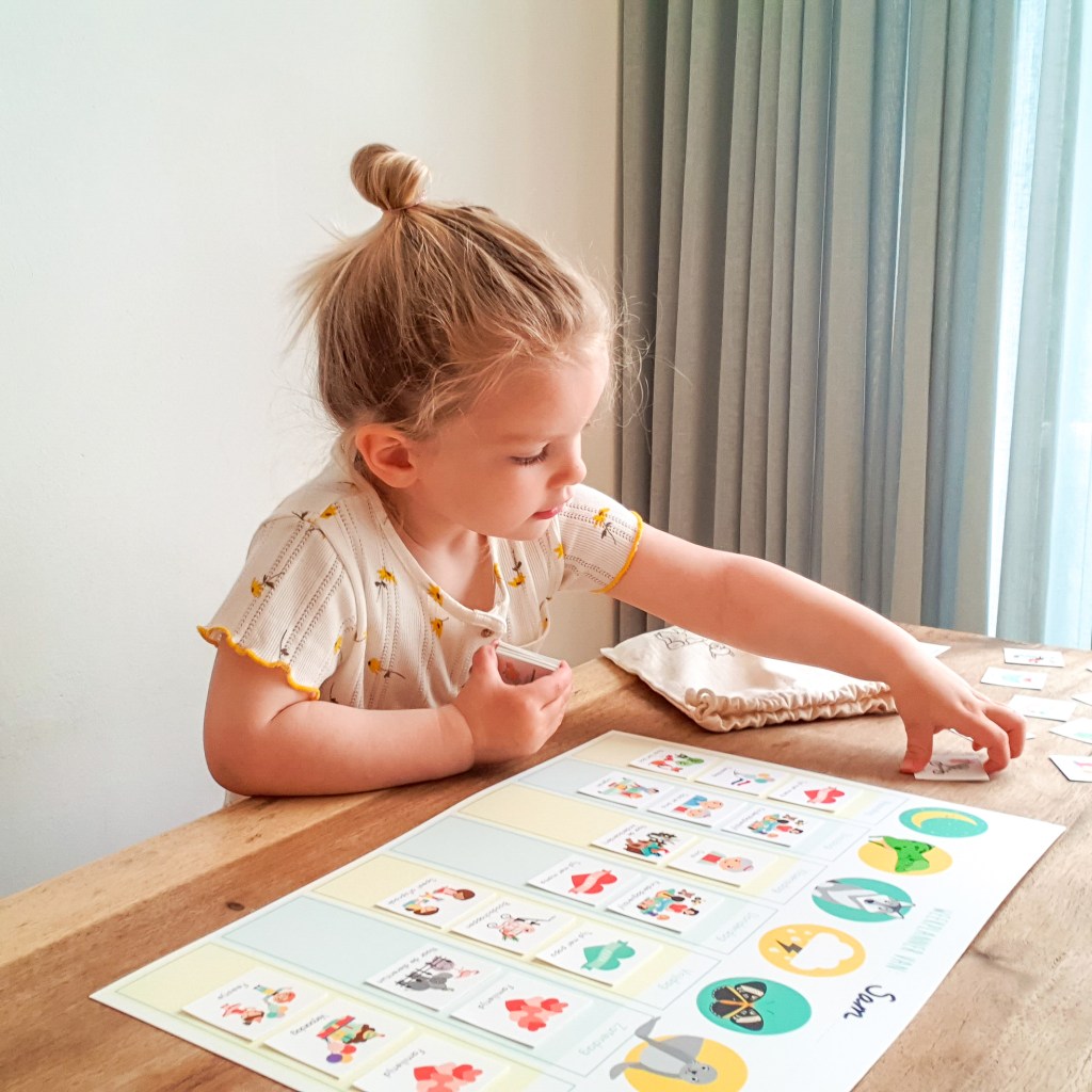 weekplanner dagplanner routine kind ontwerp door lindy